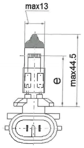Kramp - B120600 - Bulb 12V 27W PGJ13