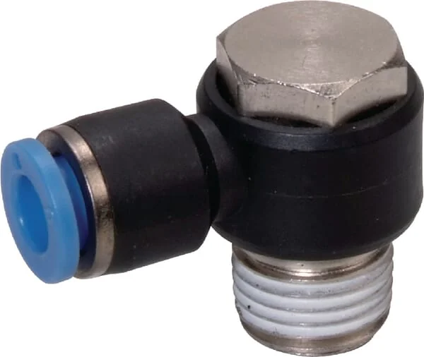 Kramp - BCS618P - Elbow Push-In Fitting 6x1/8"