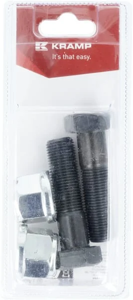 Kramp Blister - KRM00567204RNP02B - Plough Bolt M16 X 60mm, 12.9 (2)