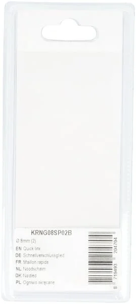 Kramp Blister - KRNG08SP02B - Quick Link Diameter 8mm (2)