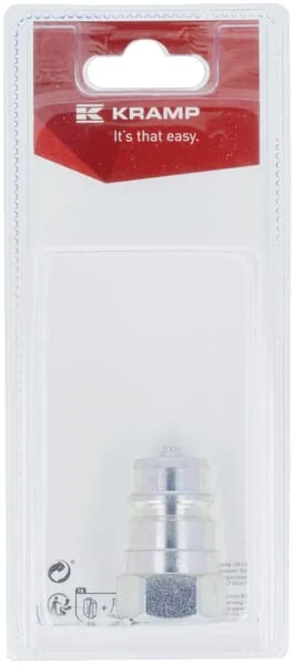 Kramp Blister - KRNV38GASMP01B - Quick Release Coupling Male 3/8" BSP (1)
