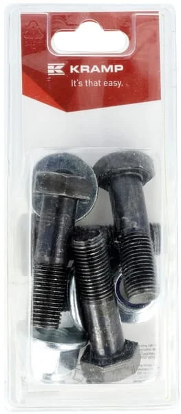 Kramp Blister - KRRB141550P04B - Plough Bolt M14 X 50mm, 12.9 (4)