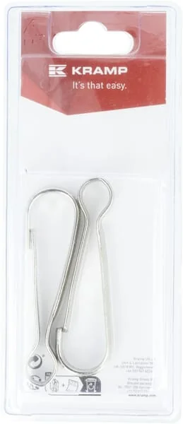 Kramp Blister - KRSH080NP02B - Spring Hook 10 X 80mm (2)