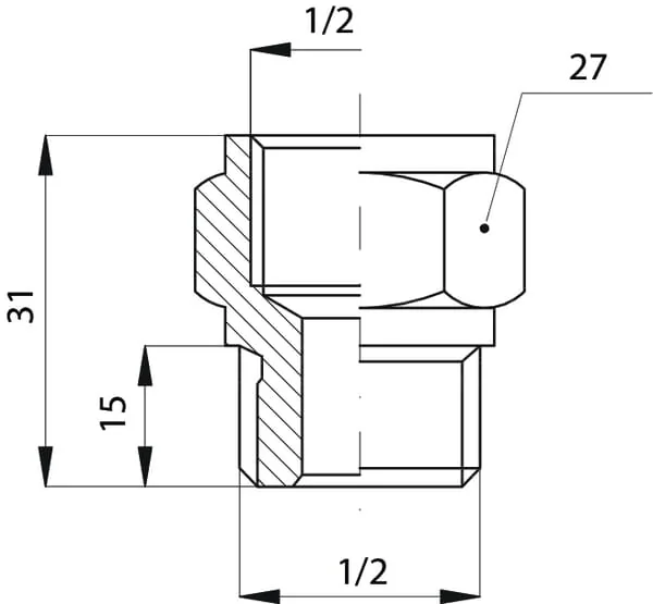 Kramp - BTA - Adaptor