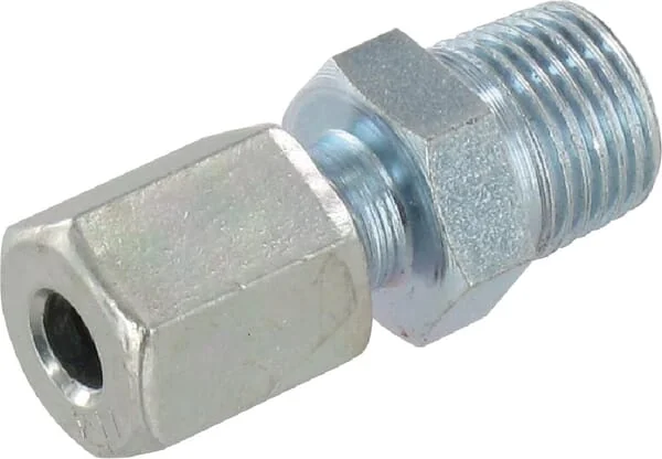 Kramp - CLGEV4LL60R18K - Male Stud Coupling 4LL R1/8K 60°