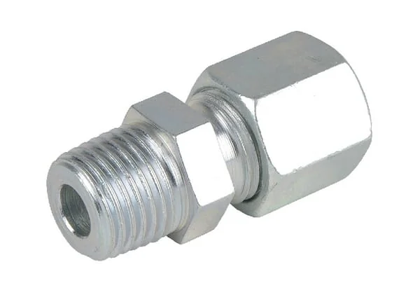 Kramp - CLGEV6LL60M10K - 6LL M10K 60° Male Stud Coupling