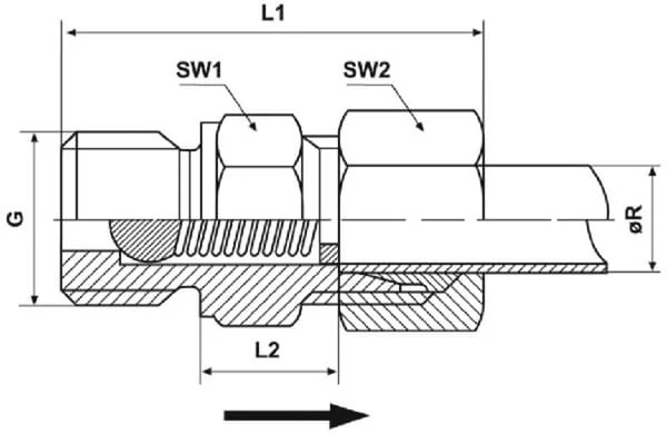 Kramp - CLRV8LRB14 - Check Valve