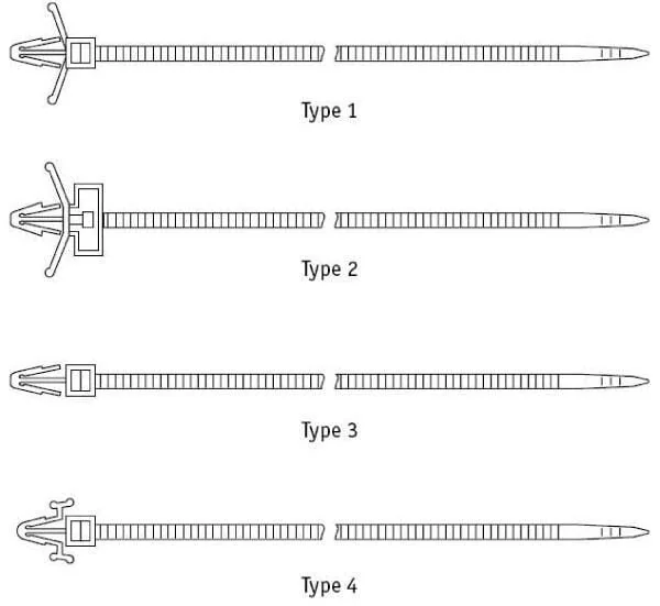 Kramp - CT4820060 - Cable Tie 4.8x200mm, White, Nylon, Max. Diameter 50mm, Kramp