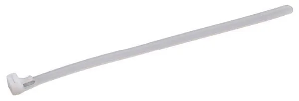 Kramp - CTR76200N - Cable Tie 7.6x200mm, White, Nylon, Max. Diameter 50mm, Kramp