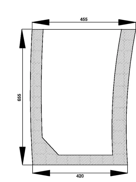 Kramp - D3406665 - Kramp Windshield Lower