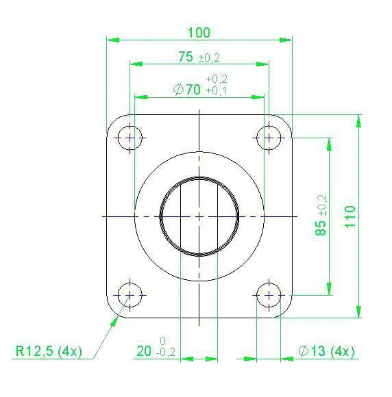 Kramp - D4060110CWV3 - Cylinder Quick Release CWV3