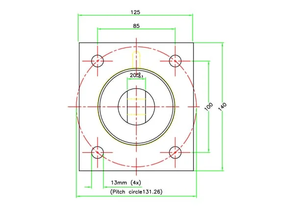 Kramp - D4070130CW5 - Kramp Cylinder Quick-Change CW5
