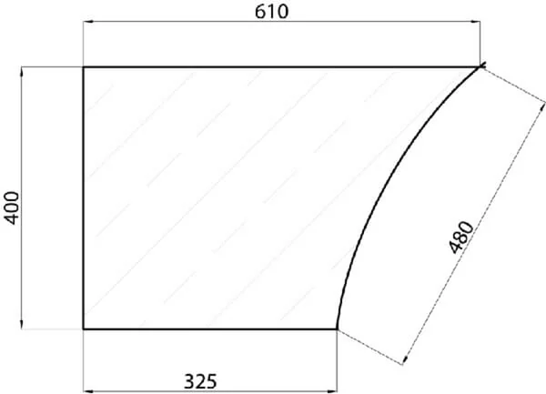 Kramp - D6907 - Kramp Door Window Lower