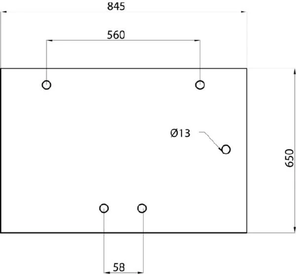 Kramp - D7017 - rear window upper
