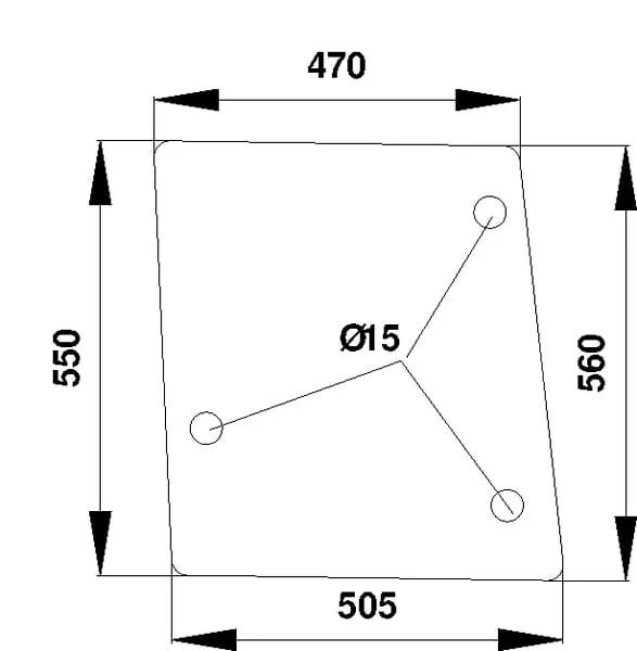 Kramp - D7104 - Side Window