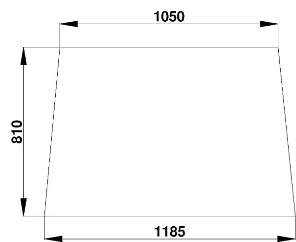 Kramp - D7400 - Windscreen Fixed