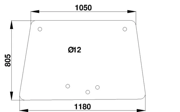 Kramp - D7401 - Windscreen Tiltable