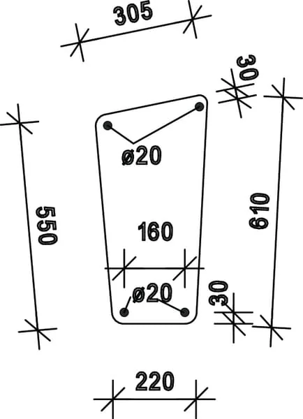 Kramp - D7701 - Kramp Windshield Lower