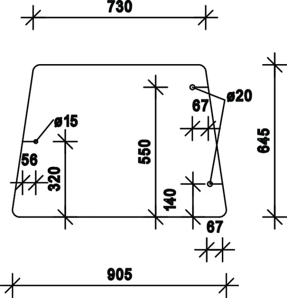 Kramp - D7746 - Kramp Side Window