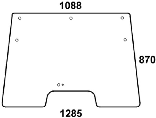 Kramp - D7781T - Kramp Windshield Opening