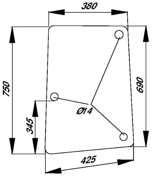 Kramp - D8187 - Kramp Side Window