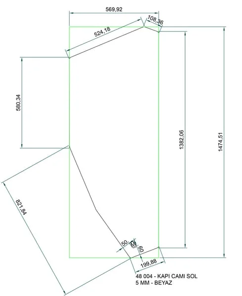 Kramp - D9007 - Kramp Door Frame