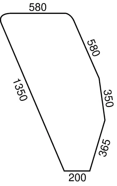 Kramp - D9007T - Kramp Door Frame
