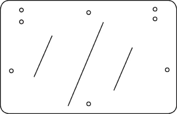 Kramp - D9121 - Upper Rear Window