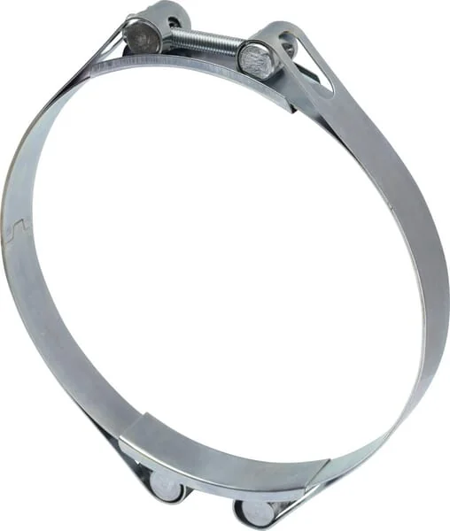 Kramp - DBHC180190 - Hose Clamp, 180-190mm Double Bolt, Double Band DIN912 Zinc Plated Kramp