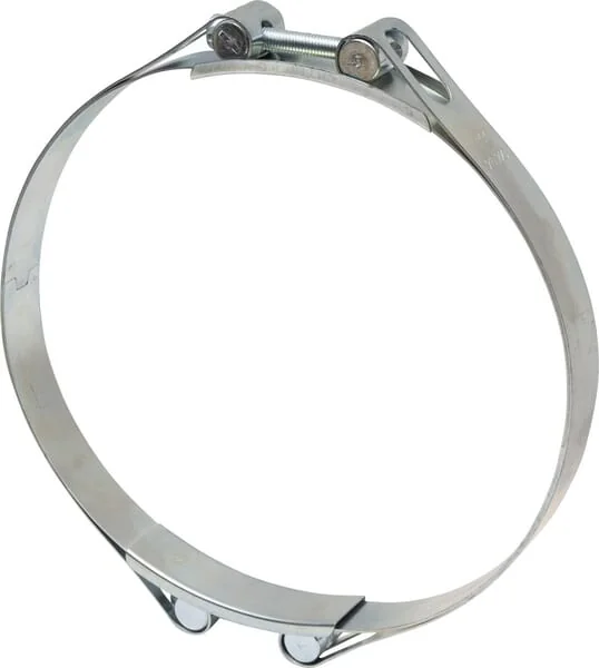 Kramp - DBHC210220 - Hose Clamp, 210-220mm Double Bolt, Double Band DIN912 Zinc Plated Kramp