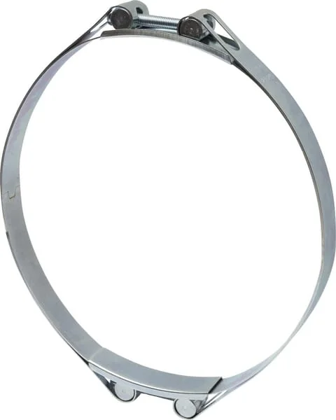 Kramp - DBHC230240 - Hose Clamp, 230-240mm Double Bolt, Double Band DIN912 Zinc Plated Kramp