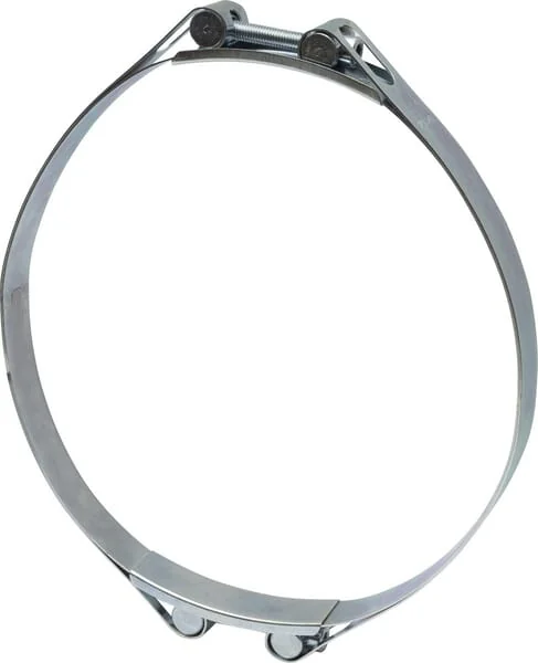 Kramp - DBHC230240 - Hose Clamp, 230-240mm Double Bolt, Double Band DIN912 Zinc Plated Kramp