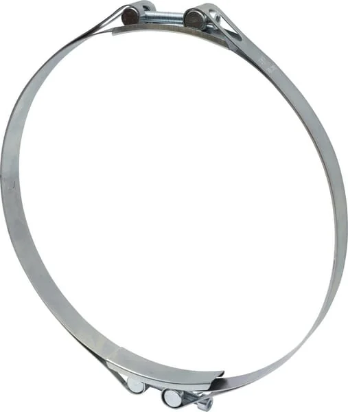 Kramp - DBHC270280 - Hose Clamp, 270-280mm Double Bolt, Double Band DIN912 Zinc Plated Kramp