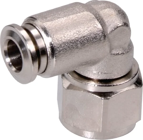 Kramp - ECSF414B - L-Push-in Fitting 4x1/4"