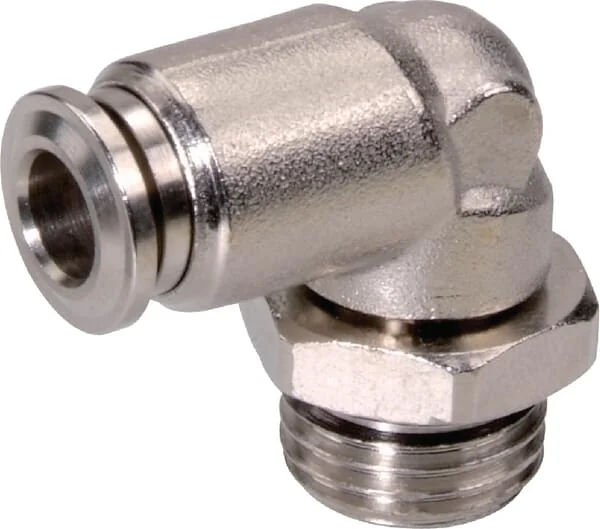 Kramp - ECSS618B - Elbow Push-in Fitting 6x1/8"