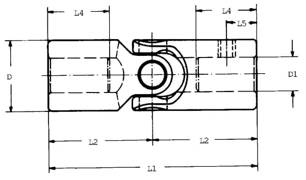Kramp - EDS30050100 - Single Joint