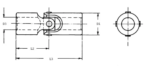 Kramp - EDS50020100 - Single Joint
