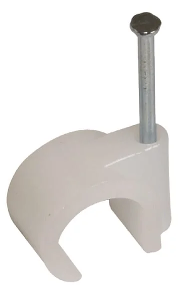 Kramp - EM366523 - Cable Clip, 5-7mm, White