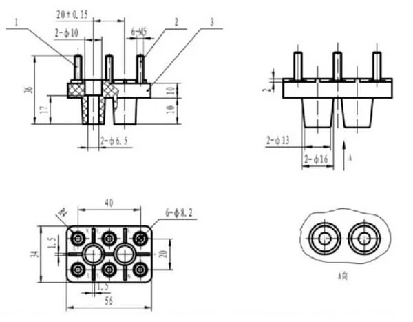 Kramp - EM910007WAKR - Connection Strip