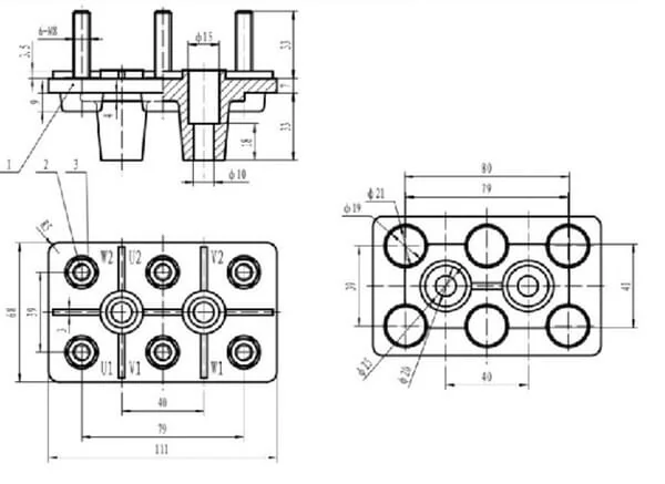 Kramp - EM918007WGKR - Connection Strip