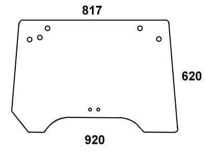 Kramp - ER047939N - Rear Window
