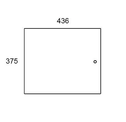 Kramp - F281507220011N - Rear Window Lower