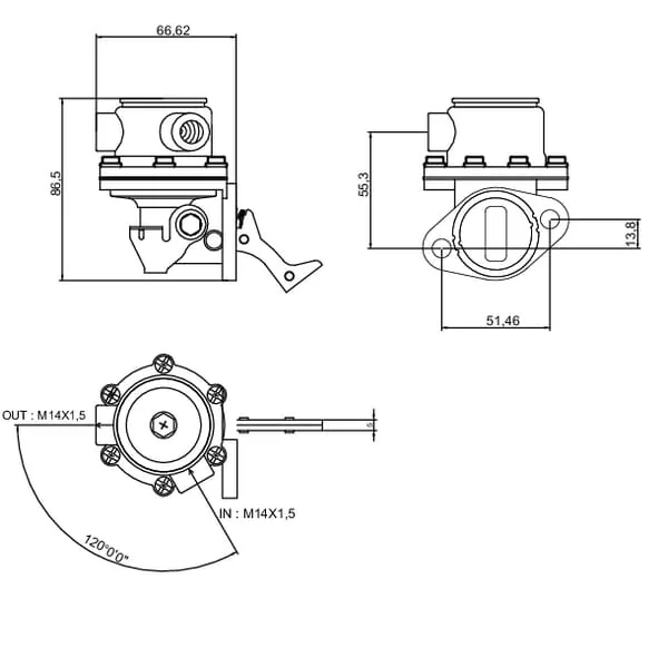 Kramp - F312200710041KR - Diaphragm Pump
