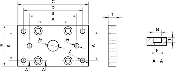 Kramp - FA100PN - Flange Mounting