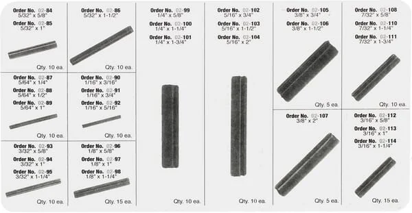 Kramp - FGP000703 - Roll Pin Assortment
