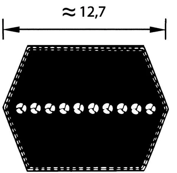 Kramp - FGP011436 - Double Sided Belt AA85