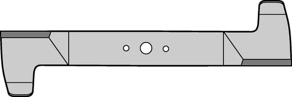 Kramp - FGP405878 - Blade L: 460mm, Round Hole: Diameter 18.5, Suitable For Castelgarden By Kramp
