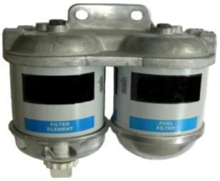 Kramp - FI522CDUNF12 - Fuel Filter Dual Inlet-Outlet 1/2" UNF x 20