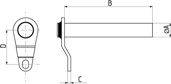 Kramp - FLP40172 - Fish Pin 40x172 mm