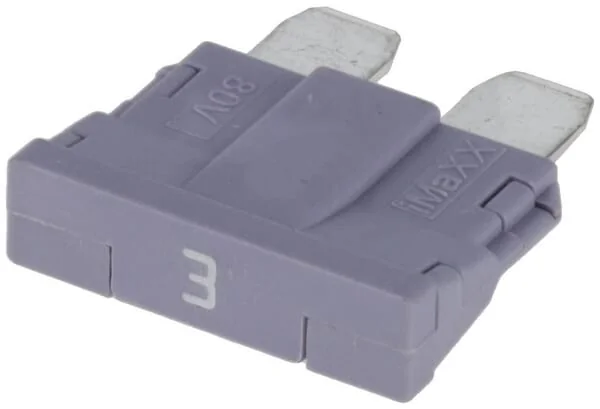Kramp - FS1803KR - Fuse Standard Blade 80V 3A Violet Pack 10x Kramp